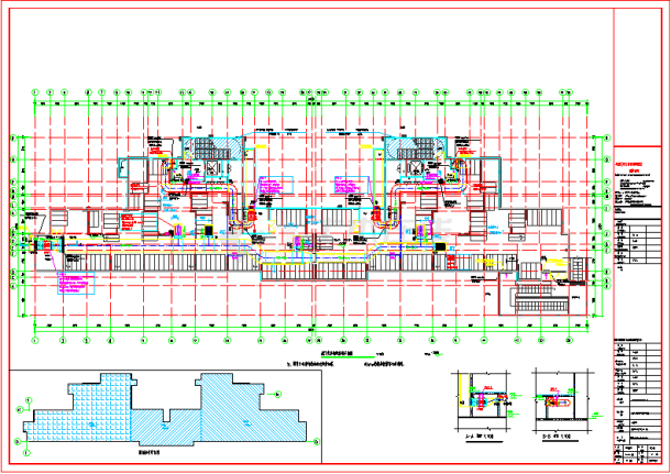 某城市中心地段高层住宅小区电气暖通施工图详图-图二