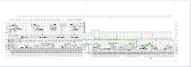 广西高层住宅地下室给排水施工图CAD图纸-图一