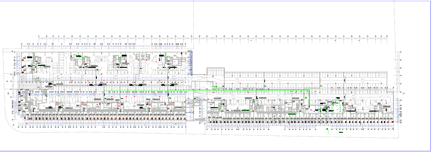 广西高层住宅地下室给排水施工图CAD图纸