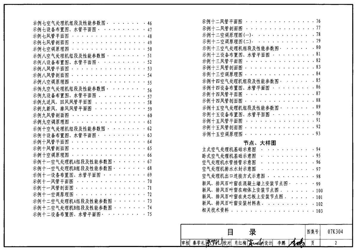 07K304空调机房设计与安装-图二