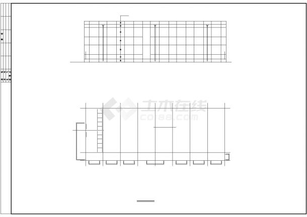 祁县小型少儿活动中心建筑设计施工图-图一