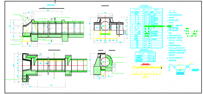 【山西】某地铁路涵洞结构设计施工图纸_图1