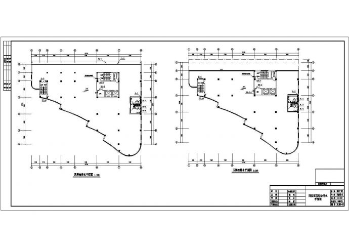 某六层办公楼给排水工程施工图设计_图1