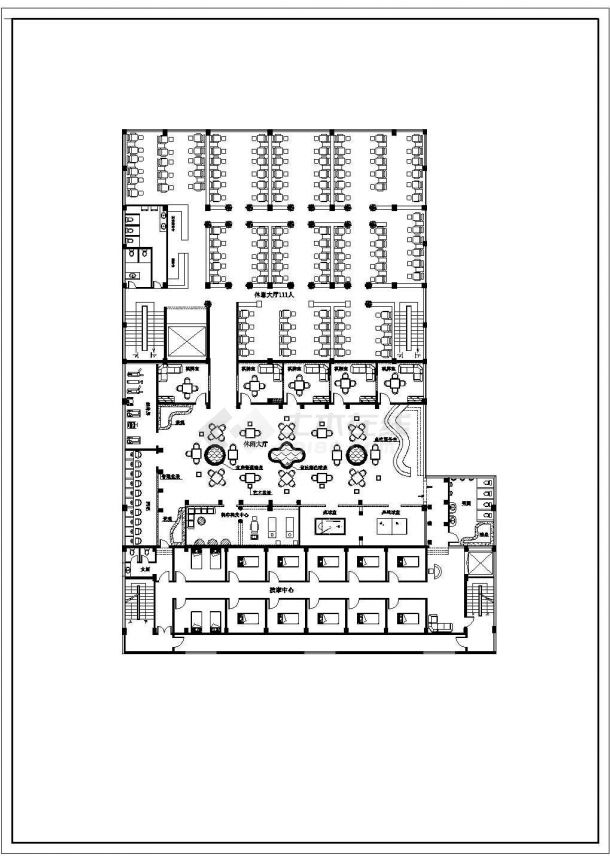 某地小型维景大酒店装修图（共6张）-图一