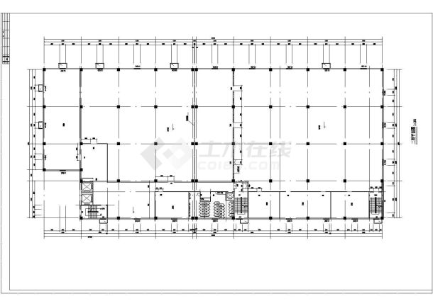 某地小型工厂建筑平面图（共5张）-图二