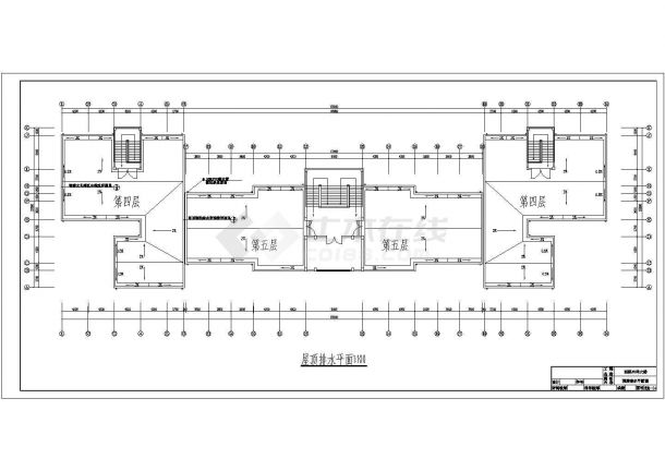 毕业设计医院内科住院大楼（计算书、建筑结构图）-图二