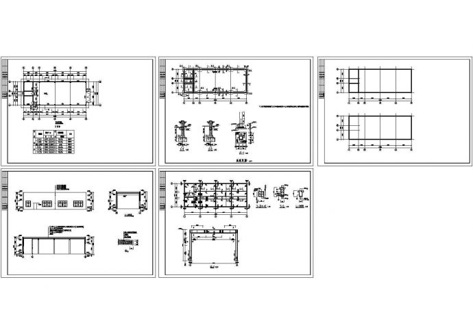 工业厂房结构图_图1
