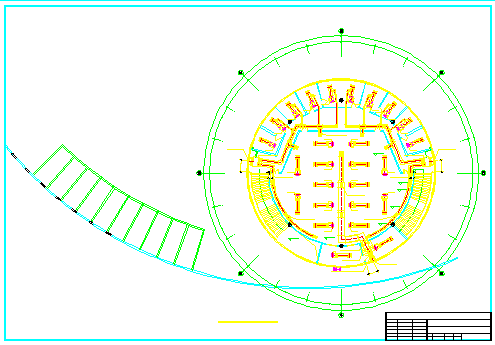 某工业园活动中心变频中央空调图设计图-图二