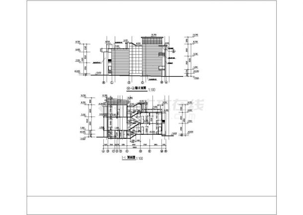 【商丘市】某郊区连排别墅方案设计图-图二