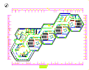某居住名苑幼儿园建筑设工图（含效果图）_图1