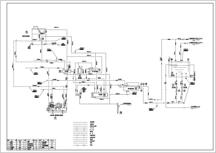 某地化工厂冷冻车间详细图纸（全套）_图1