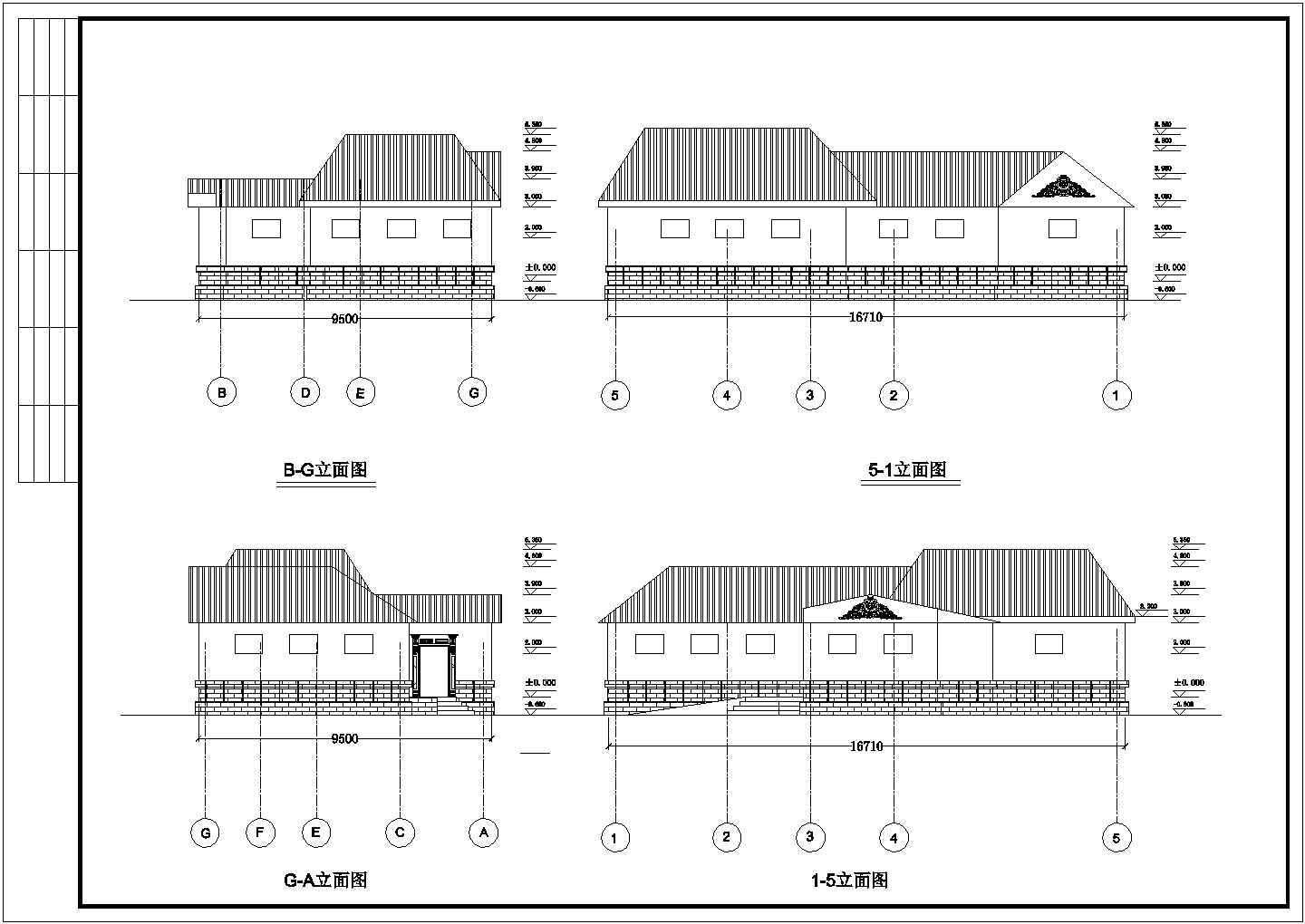 【南京】某公共厕所建筑设计施工图