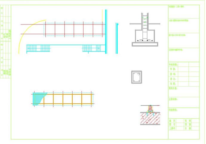 某地车棚建筑和结构的详细成套图纸_图1