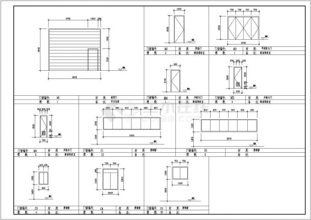 某二层厂房建筑设计图（长54.24米 宽24.24米）-图二
