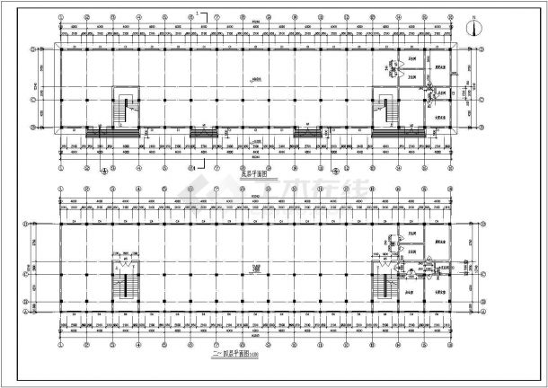 某四层针织厂房建筑设计图（长60.24米 宽12.24米）-图二