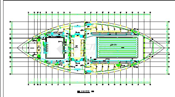 体育中心游泳馆跳水馆设计图(全集)