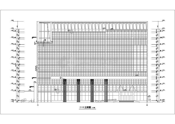 某地大型办公楼建筑施工图（全集）-图一