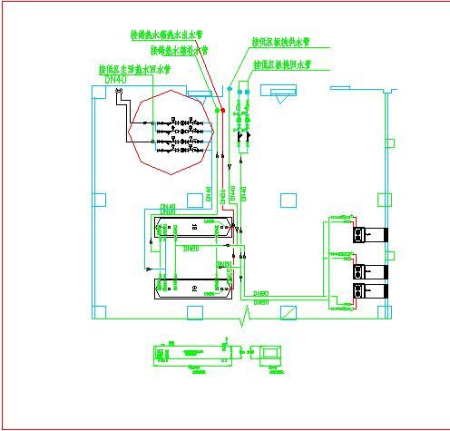 医院热水供应安装详细图集-图二