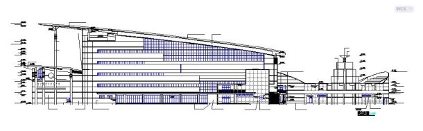 某地大型游泳馆全套建筑设计施工图-图二