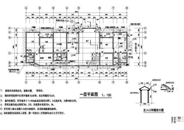 某二层私家别墅建筑设计（长28.9米 宽10.8米）-图二