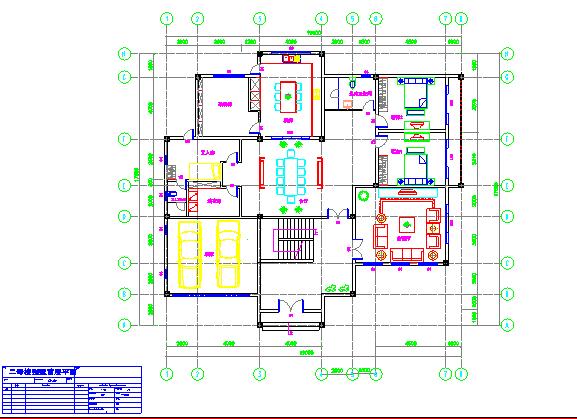 某地小型别墅二号楼建筑设计施工图_图1