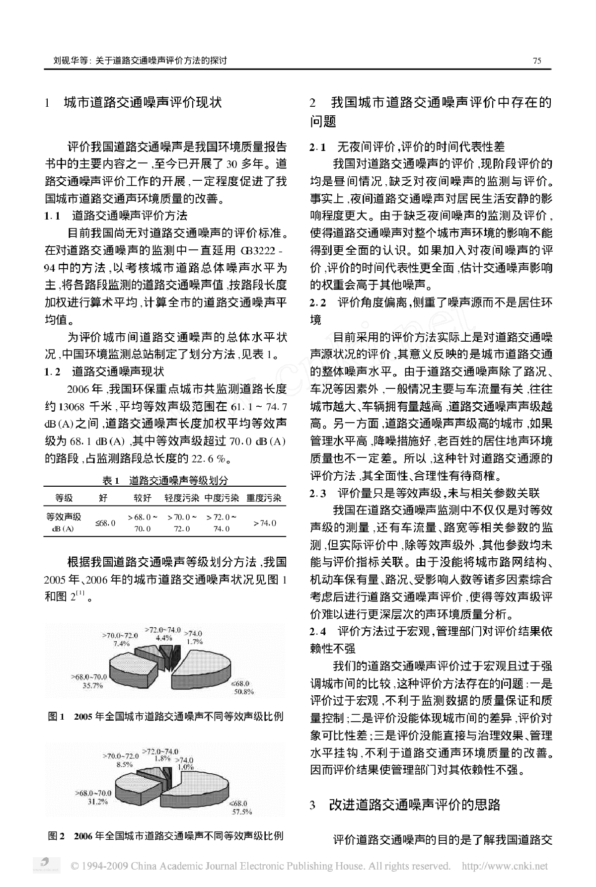 关于道路交通噪声评价方法的探讨-图二