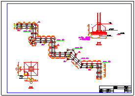 某地小型曲桥建筑设计施工图（共4张）-图二
