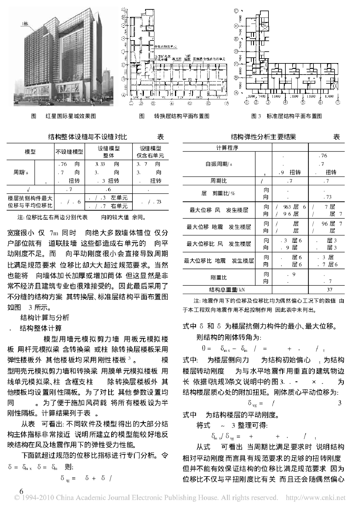 红星国际新城复杂高层结构设计-图二