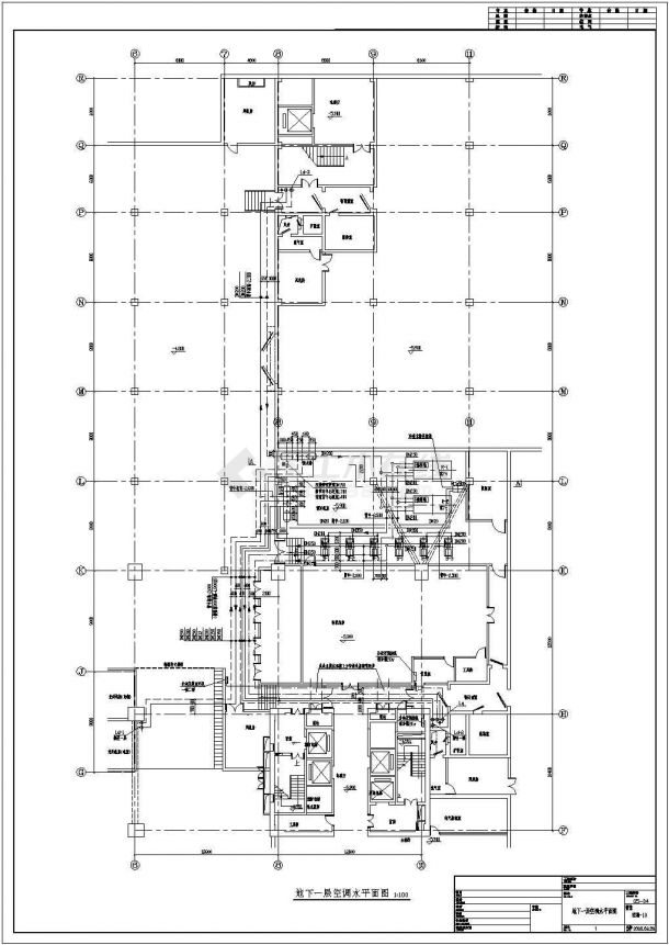 【北京】某科技大厦通风空调全套施工图-图二