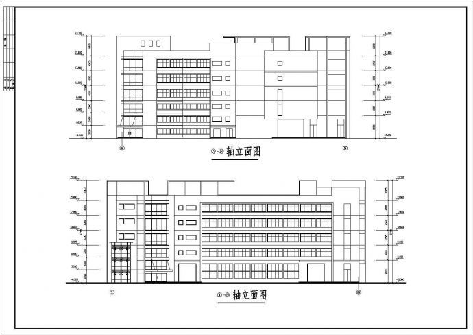 某衣帽厂车间建筑设计方案图（共8张）_图1