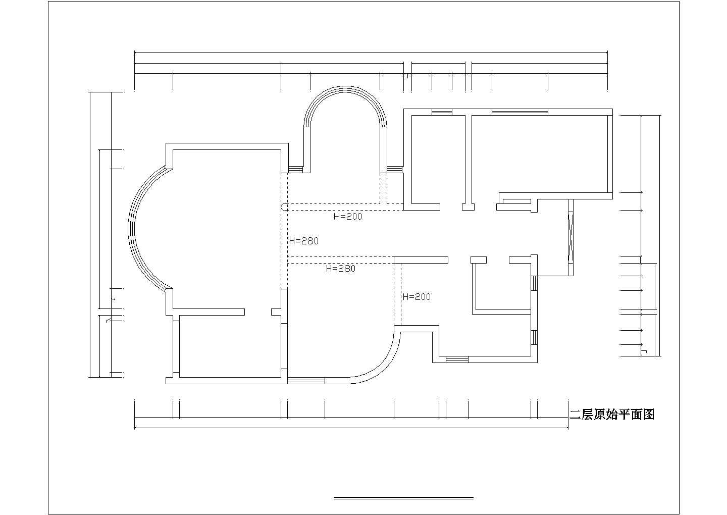 【上海】某康桥半岛别墅金沙苑建筑设计图