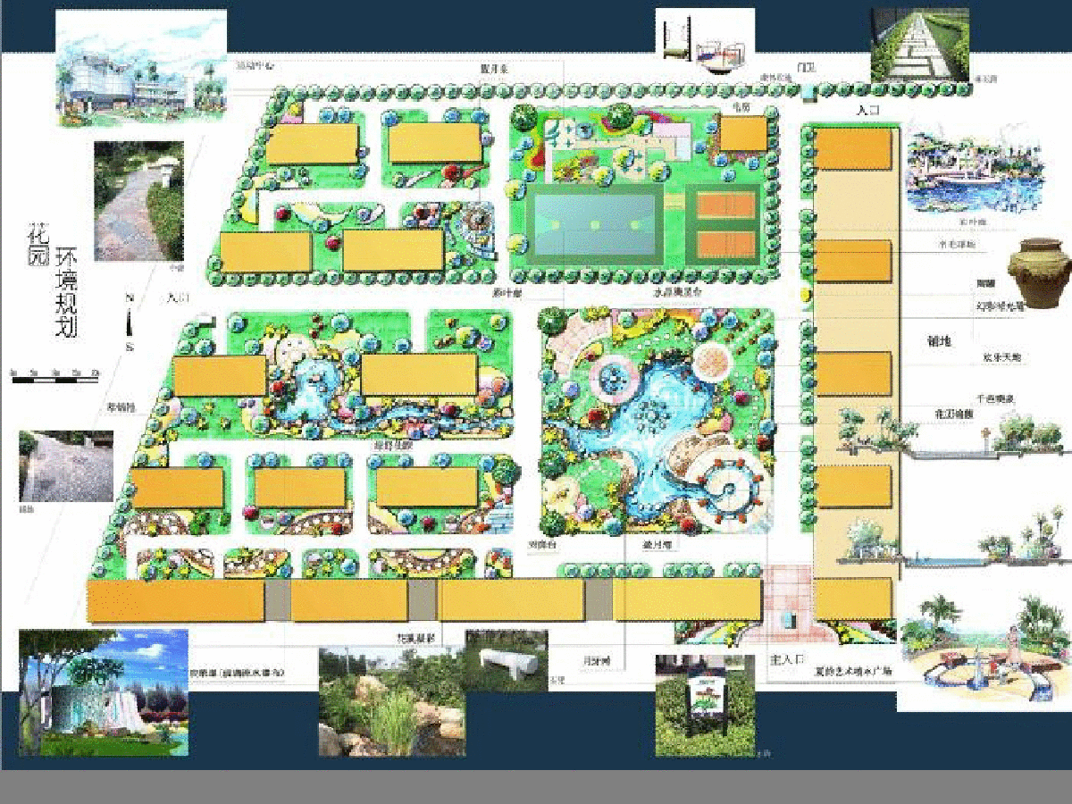某小区园林景观规划设计方案-图二