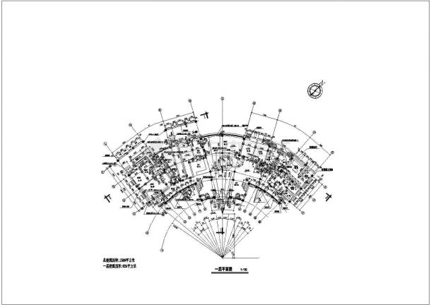 【上海】会所别墅建筑设计图纸（含效果图）-图二