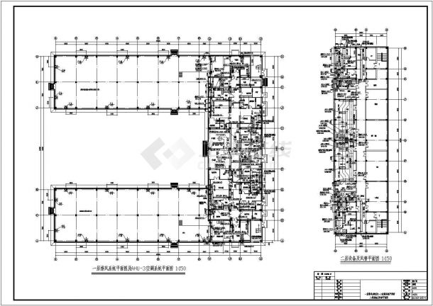 某生产车间HVAC系统专业设计套图-图一