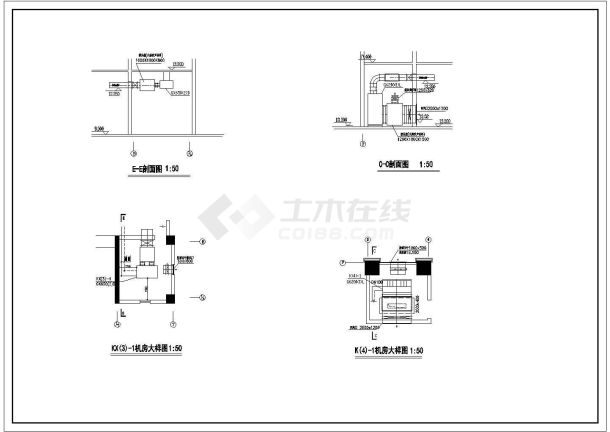 【南京】某科技大楼空调通风设计图-图二