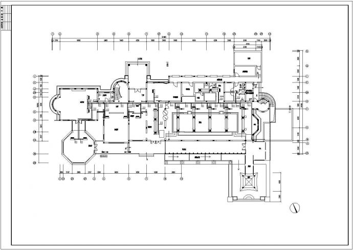 某城市地源热泵风管水管专业设计图_图1