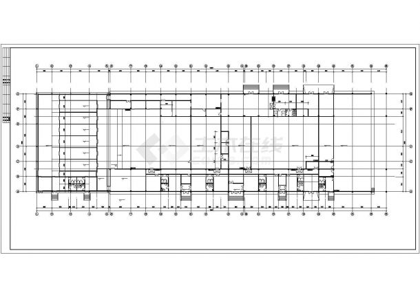 某地食品厂房建筑施工方案图（共2张）-图二