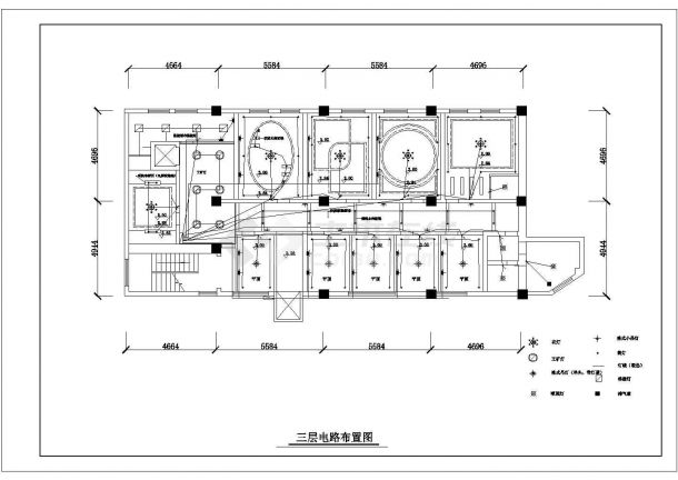某地完整的酒店的建筑设计施工图纸-图二