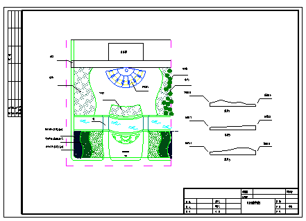 道路绿化设计CAD图_图1