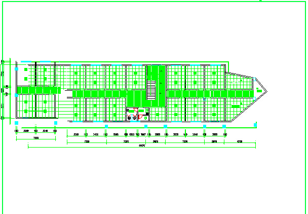 某地休闲中心的建筑平面布置图（共7张）_图1