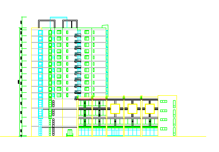 某商住楼的详细建筑设计方案(带效果图)_图1