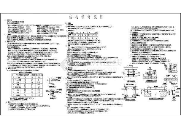 某地区底商住宅结构图纸（含设计说明）-图二