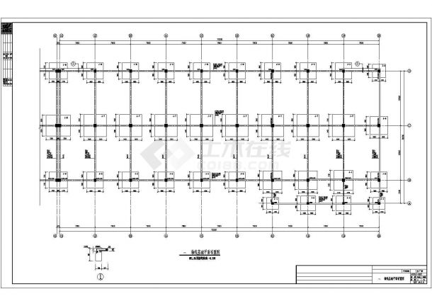 某地区-1#厂房结构图纸（含设计说明）-图二
