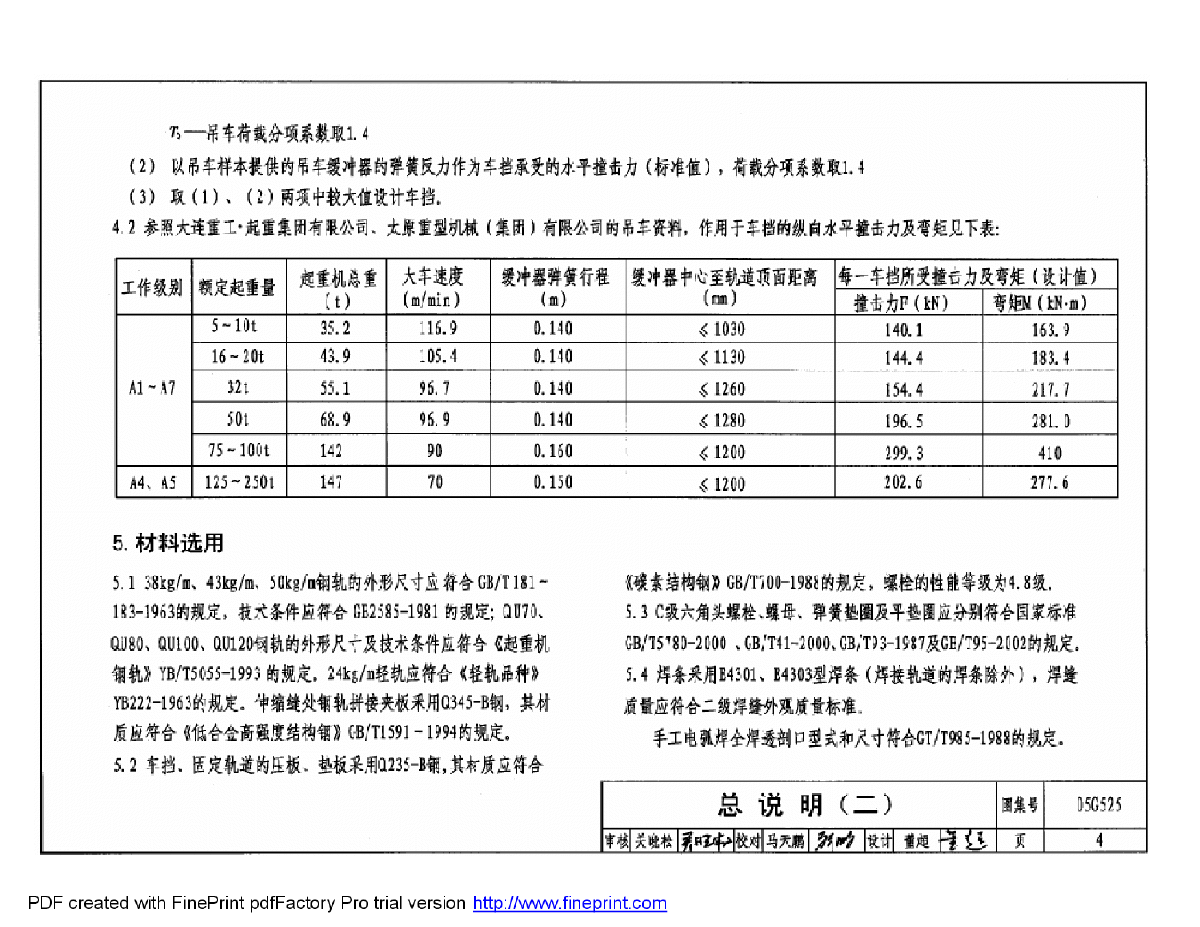 05g525吊车轨道图集200506版