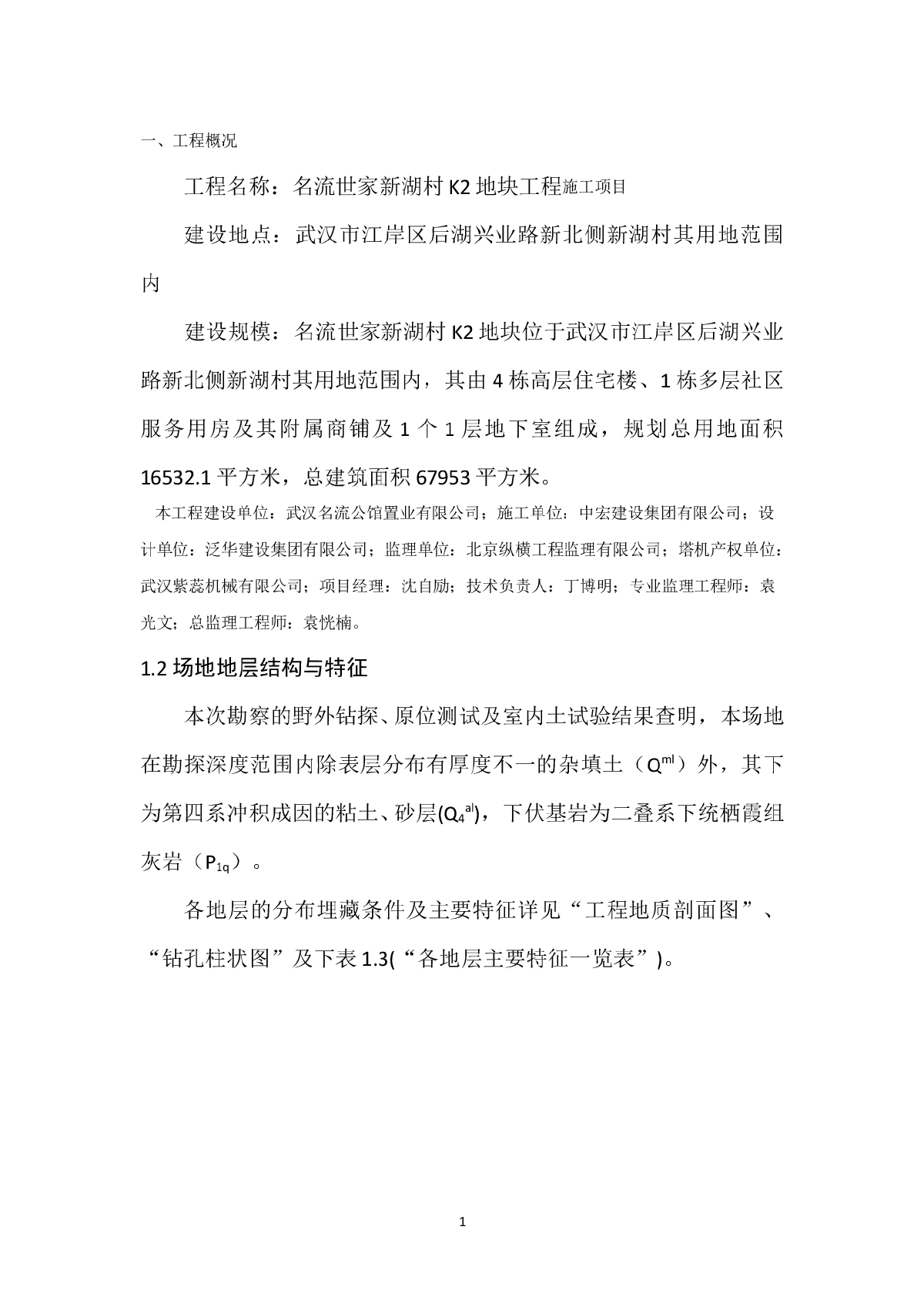 【武汉】TC5610动臂式塔吊基础施工方案（桩基础）