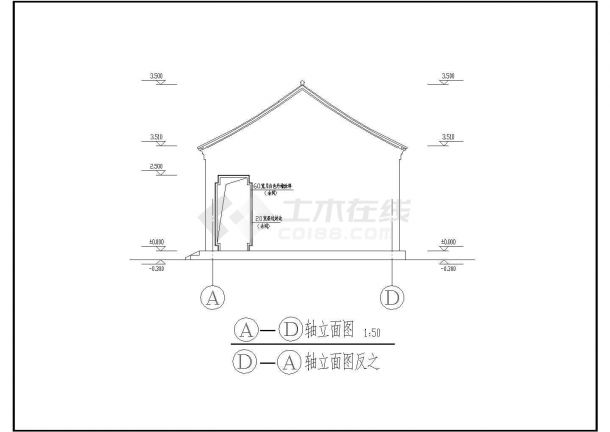 某地大型古建筑设计施工图（全套）-图一