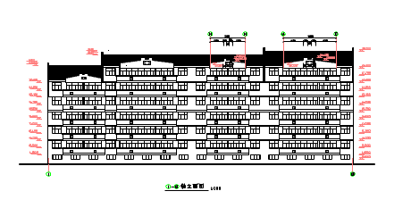 某地7层住宅的建筑施工图（共8张）-图一