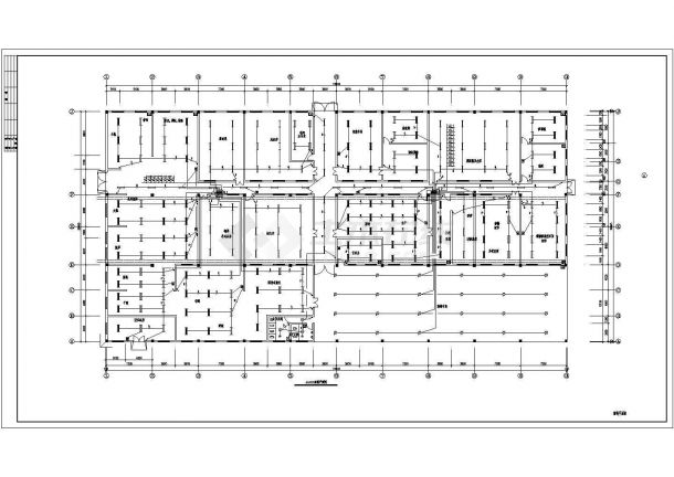 某城市厂房电气CAD平面设计图纸-图二