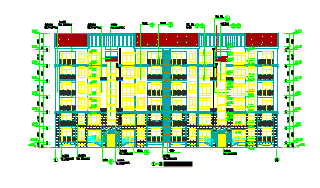 某地复式大型居民楼建筑设计施工详图_图1