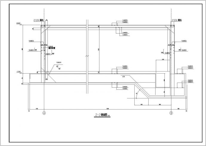覆土500地下水泵房结构图（含设计说明）_图1